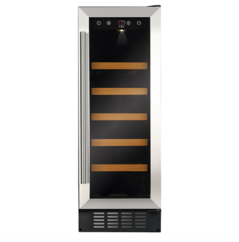 CDA FWC303SS - 30cm 20 Bottle Under Counter Wine Cooler - Stainless steel