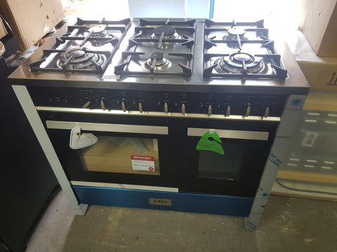 CDA RV1002SS - 100cm Dual Fuel Range Cooker - Stainless Steel – Safeer ...