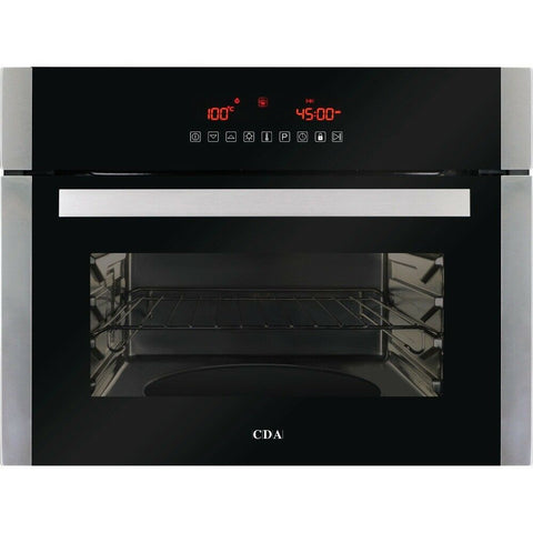 CDA VK702SS Single Oven Compact Steam & Grill Stainless Steel 70cm Electric