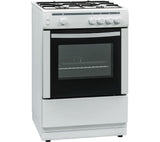 ESSENTIALS CFSG60W17 - 60cm Gas Cooker - White