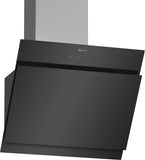 Neff D65IHM1S0B 60cm Chimney Angled Hood - Black