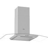 NEFF N30 D94ABC0N0B 90 cm Chimney Cooker Hood - Stainless Steel - A Rated