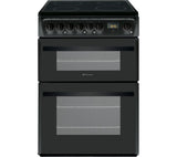 Hotpoint DCN60K 60cm Electric Ceramic Cooker - Black