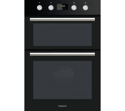HOTPOINT DD2 844 C BL - 90cm Electric Double Oven -Black