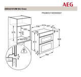 AEG DEK431010M Multifunction Double Oven - Stainless Steel