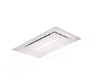 Faber Heaven Lite 90cm x 50cm White Glass ceiling Hood wh 350 0529 509 IN STOCK (090125)