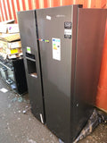 GRUNDIG GSBS16312X American-Style Fridge Freezer - Stainless Steel