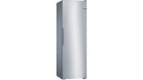 Bosch GSN36VL3PG 60cm Tall Freezer - Silver Chrome