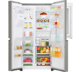 LG 'Instaview' GSX961NSAZ American-Style Fridge Freezer - Shine Steel