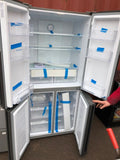 HAIER HTF-456DM6 60/40 Fridge Freezer - Stainless Steel