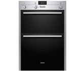 SIEMENS HB13MB521 Electric Double Oven - Stainless Steel & Black