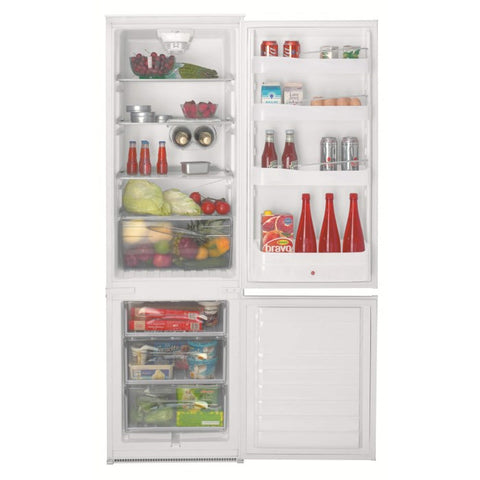 Hoover HBCP3150K - Integrated Fridge Freezer 70/30 - White