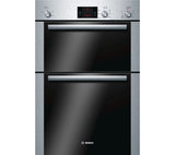 BOSCH Serie 6 HBM13B251B Electric Double Oven - Brushed Steel