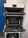 BOSCH HBN13B221B Electric Built-under Double Oven - White