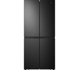 HISENSE PureFlat RQ563N4AF1 - Fridge Freezer - Black Steel