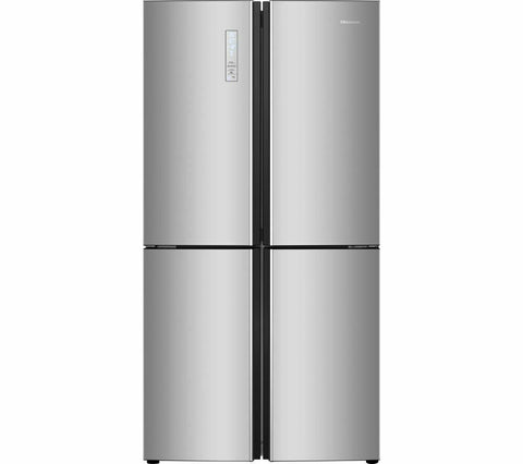 NEW HISENSE RQ689N4BD1 Fridge Freezer Silver frost free 621L A+ LED con3up