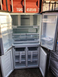 NEW HISENSE RQ689N4BD1 Fridge Freezer Silver frost free 621L A+ LED con3up