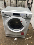 HOOVER H-Wash 300 HBD 485D2E Integrated 8 kg Washer Dryer - White