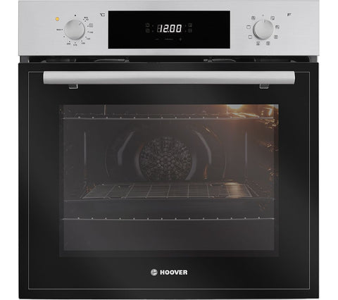 HOOVER HSO8650X - 60cm Single Electric Oven - Stainless Steel