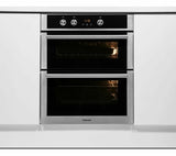 HOTPOINT Class 4 DU4541JCIX Electric Built-under Double Oven - Stainless Steel