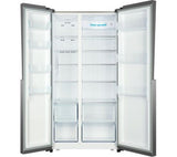 HAIER HRF-521DS6 American-Style Fridge Freezer - Silver