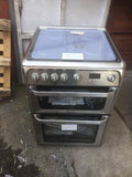 HOTPOINT Ultima HUG61X 60 cm Gas Cooker - Stainless Steel LPG Convertible