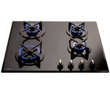 CDA HVG620BL 60cm Gas-on-Glass Hob - Black