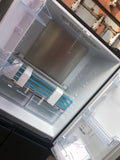 HISENSE PureFlat RQ563N4AF1 - Fridge Freezer - Black Steel