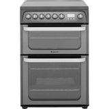 Hotpoint HUE61GS Ultima Free Standing A/A Electric Cooker with Ceramic Hob 60cm