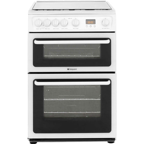 Hotpoint HAGL60P A+ A Gas Cooker Hob 60cm Free Standing White LPG Convertible