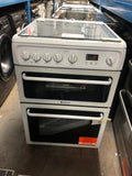 Hotpoint HAGL60P A+ A Gas Cooker Hob 60cm Free Standing White LPG Convertible