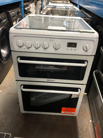 Hotpoint HAGL60P A A Gas Cooker Hob 60cm Free Standing White LPG