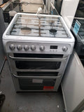 Hotpoint HUG61P Ultima 60cm Double Oven Gas Cooker - White