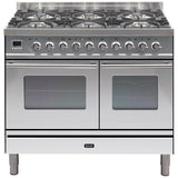 Ilve PDW-1006-E3-SS 100cm Roma Dual Fuel Range Cooker STAINLESS STEEL LPG Conver
