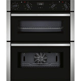 NEFF J1ACE2HN0B Electric Built-under Double Oven - Stainless Steel