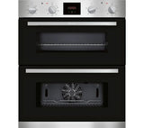 NEFF J1HCC0AN0B Electric Built-under Double Oven - Stainless Steel