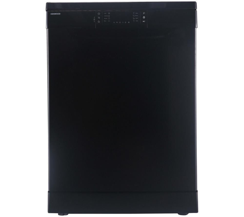 KENWOOD KDW60B16 Fullsize Dishwasher Black Safeer Appliances Ltd