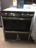 KENWOOD KD1701SS - 70cm Electric Built-under Double Oven - Stainless Steel