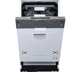 KENWOOD KID45S17 - 45cm Slimline Integrated Dishwasher - Silver