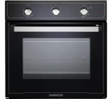 Kenwood KS101GBL - 60cm Built-in Single Gas Oven - Black