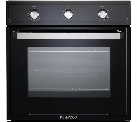 Kenwood KS101GBL - 60cm Built-in Single Gas Oven - Black