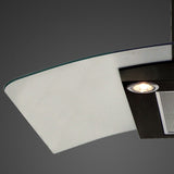 Luxair LA-60-ARTIS-CVD-BLK 60CM Curved Glass Cooker Hood - Black
