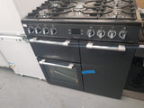 LEISURE CK90F530T 90 cm Dual Fuel Range Cooker - Anthracite LPG Convertible