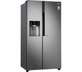 LG GSL460ICEV American-Style Fridge Freezer - Dark Graphite