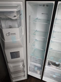LG GSL760MCXV American-Style Smart Fridge Freezer - Black