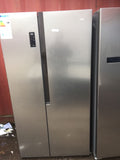 LOGIK LSBSX16 American-Style Fridge Freezer - Silver