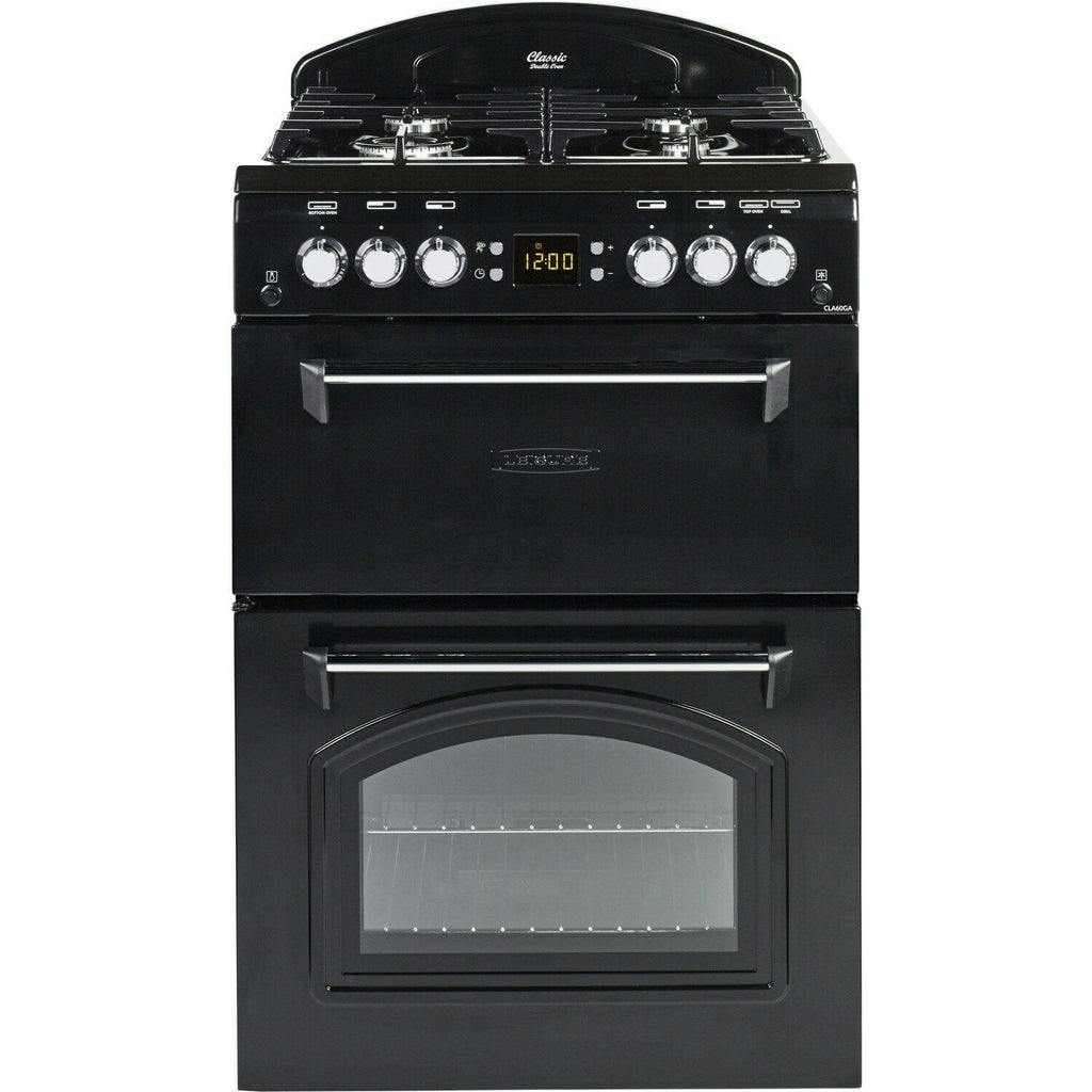 Leisure CLA60GAK 60cm Gas Cooker Black Safeer Appliances Ltd Leisure CLA60GAK 60cm Gas Cooker Black Safeer Appliances Ltd