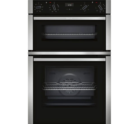 NEFF U1ACE2HN0B Electric Double Oven - Stainless Steel