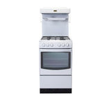 New World 50THLG High level grill Gas Cooker - White - 444440155
