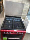 NEW WORLD NW601GTCL 60cm Gas Cooker - Metallic Red